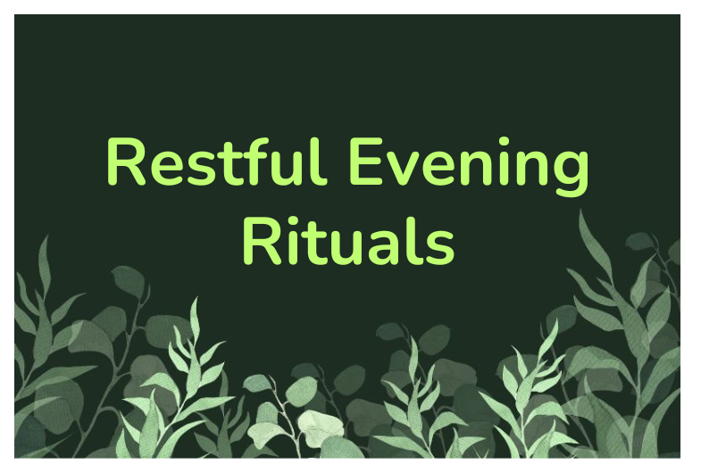 Gentle Guide to Night Routine: Calm Habits & Herbal Sleep Tips