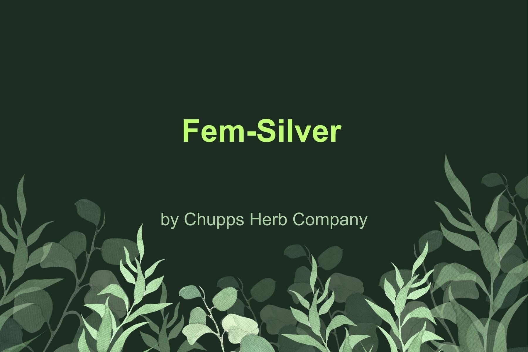 Support Your Health with Fem Silver: Tailored Nutrition for Women Over 50