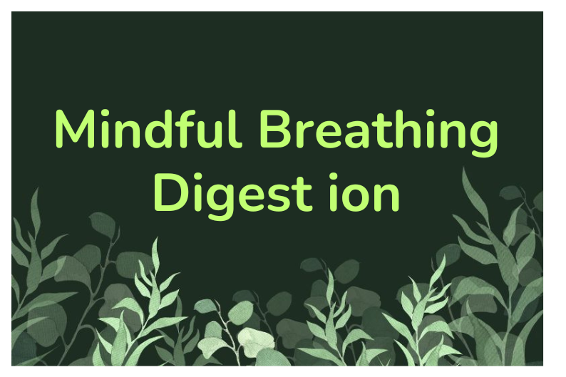 Mindful Breathing for Digestive Harmony via the Vagus Nerve