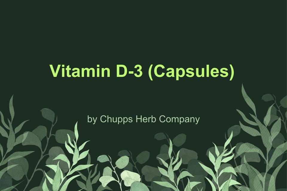 Strengthen Your Bones with Vitamin D-3 Softgels: Essential Support for Health