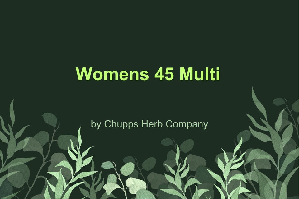 Support Your Health with Women's 45+ Multi: Tailored Nutrition for Women Over 45