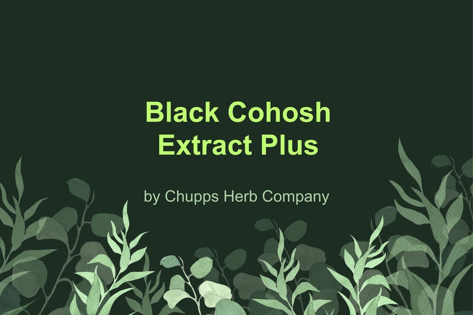 Feel Your Best with Black Cohosh Extract Plus: Natural Support for Women's Health