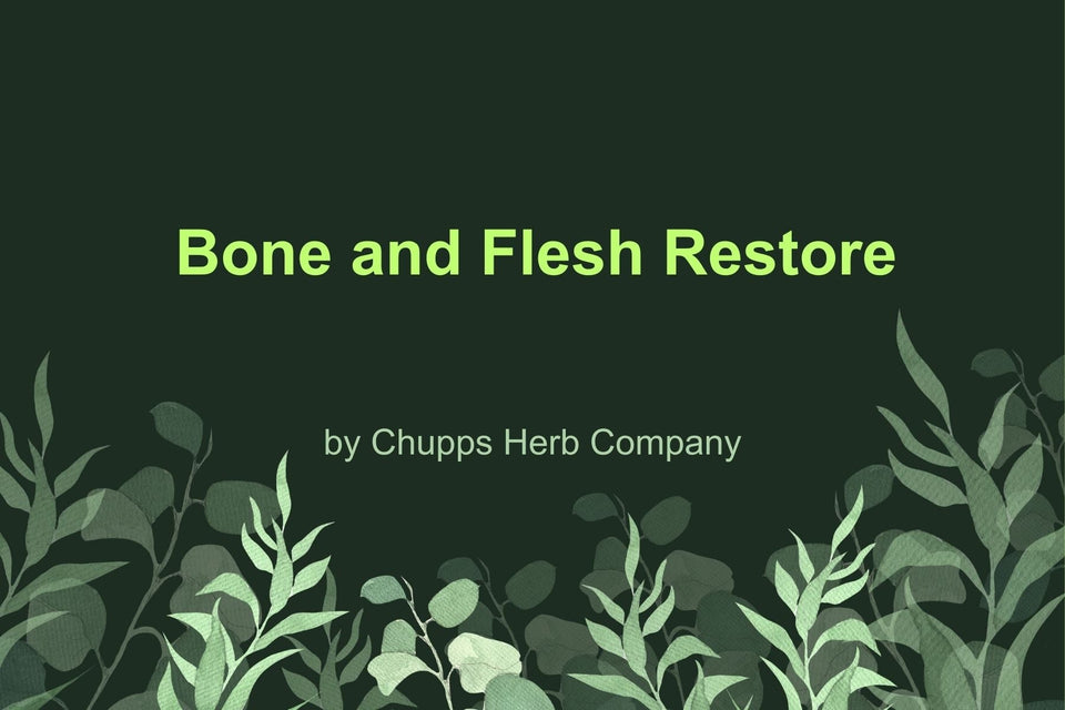 Revitalize Your Body with Bone and Flesh Restore: Natural Support for Healing