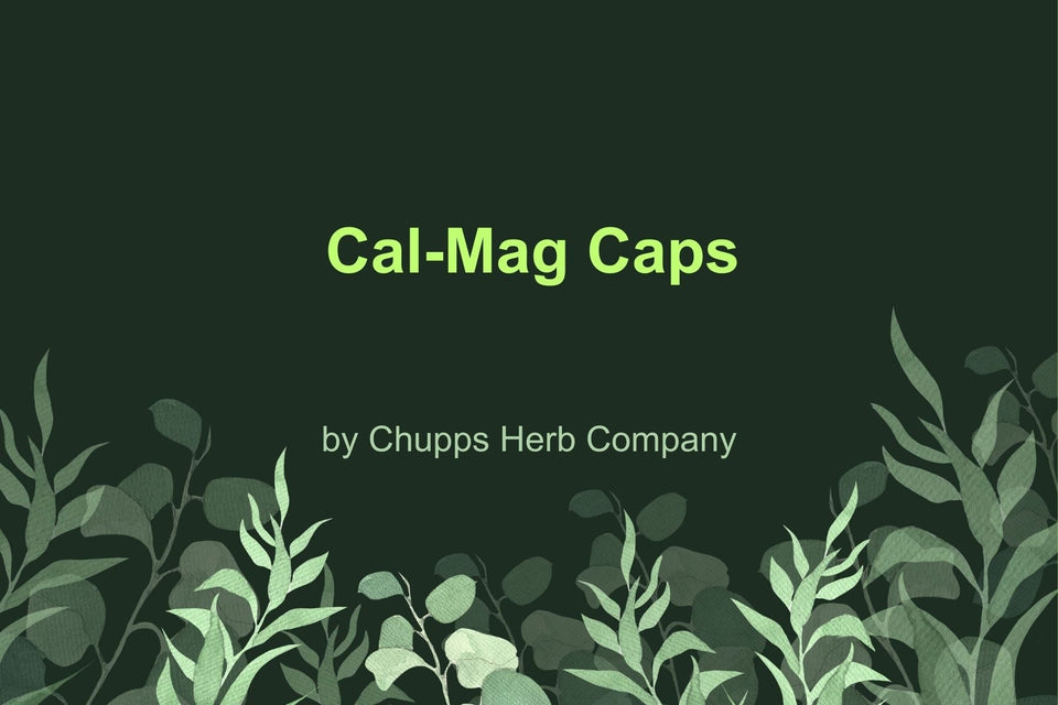 Strengthen Your Bones with Cal-Mag Caps: Balanced Calcium and Magnesium Support