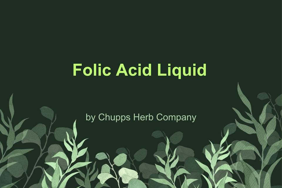 Support Your Health with Folic Acid Liquid: Essential Nutrient for Wellness