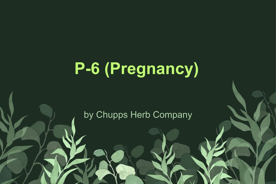 Support Your Pregnancy with P-6 Pregnancy: Natural Aid for Expectant Mothers