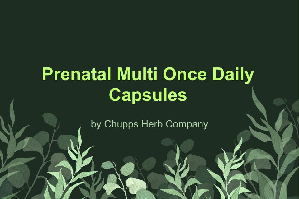 Simplify Your Nutrition with Prenatal Multi Once Daily Caps: Essential Support for Pregnancy