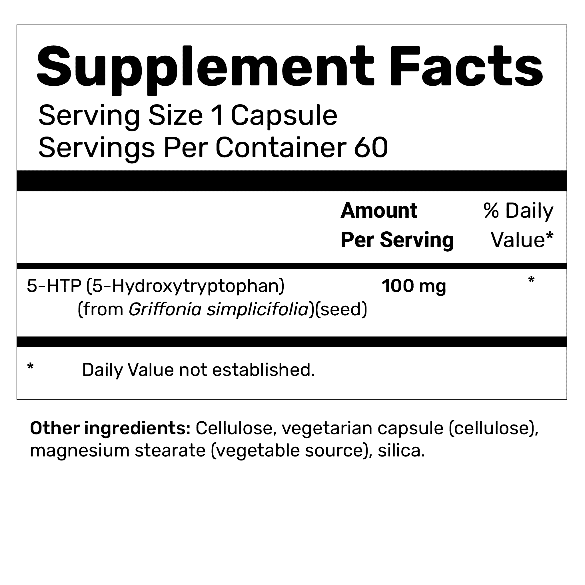 5-HTP Plant Sourced