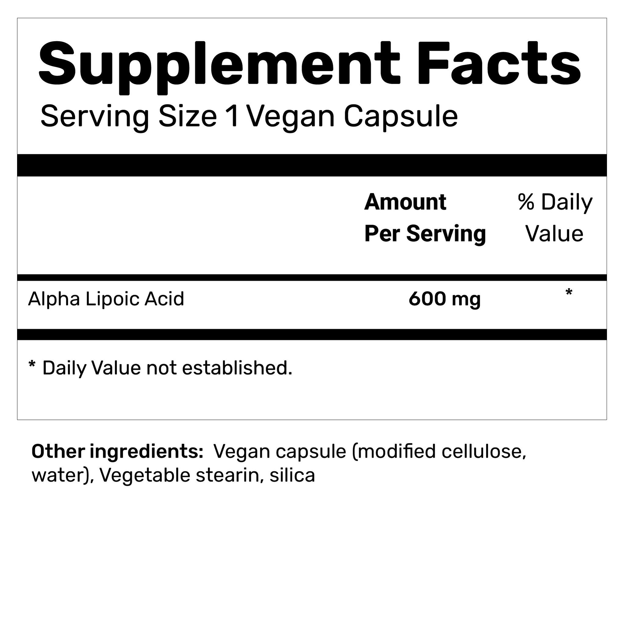 Alpha Lipoic Acid