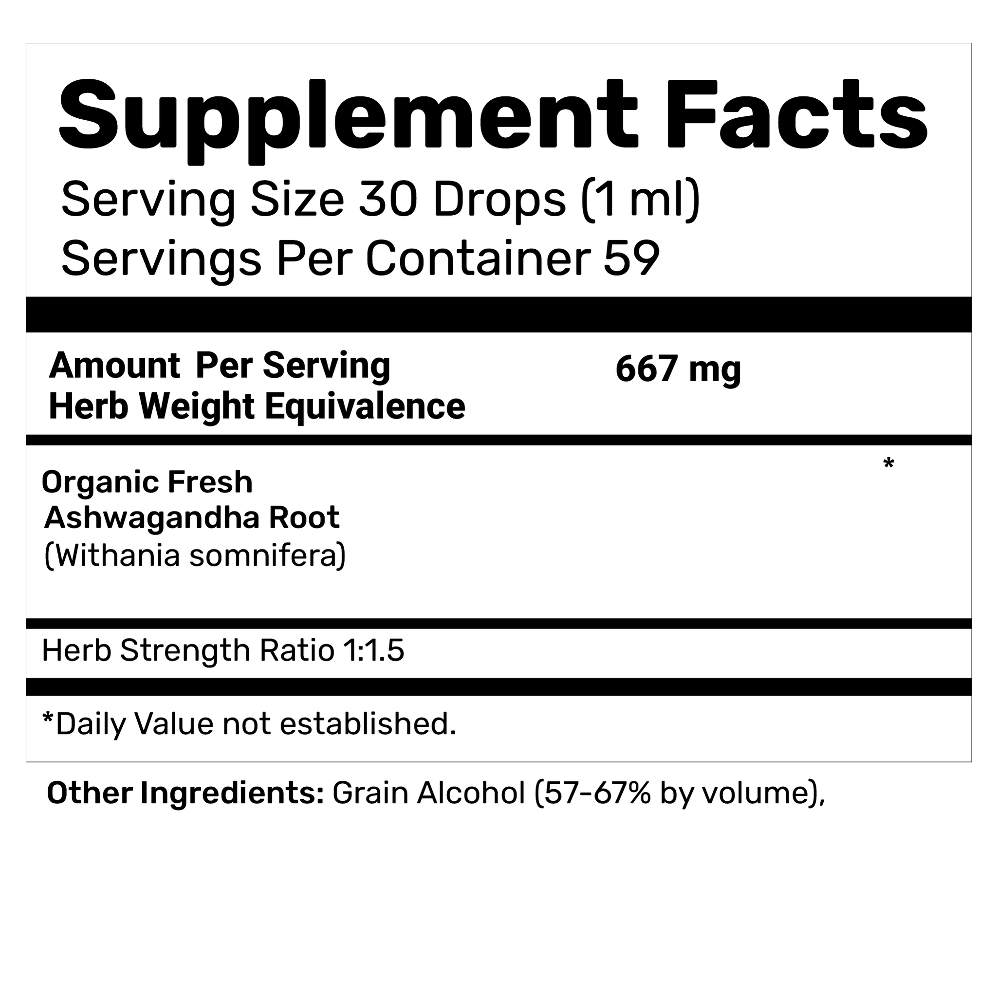 Ashwagandha Liquid