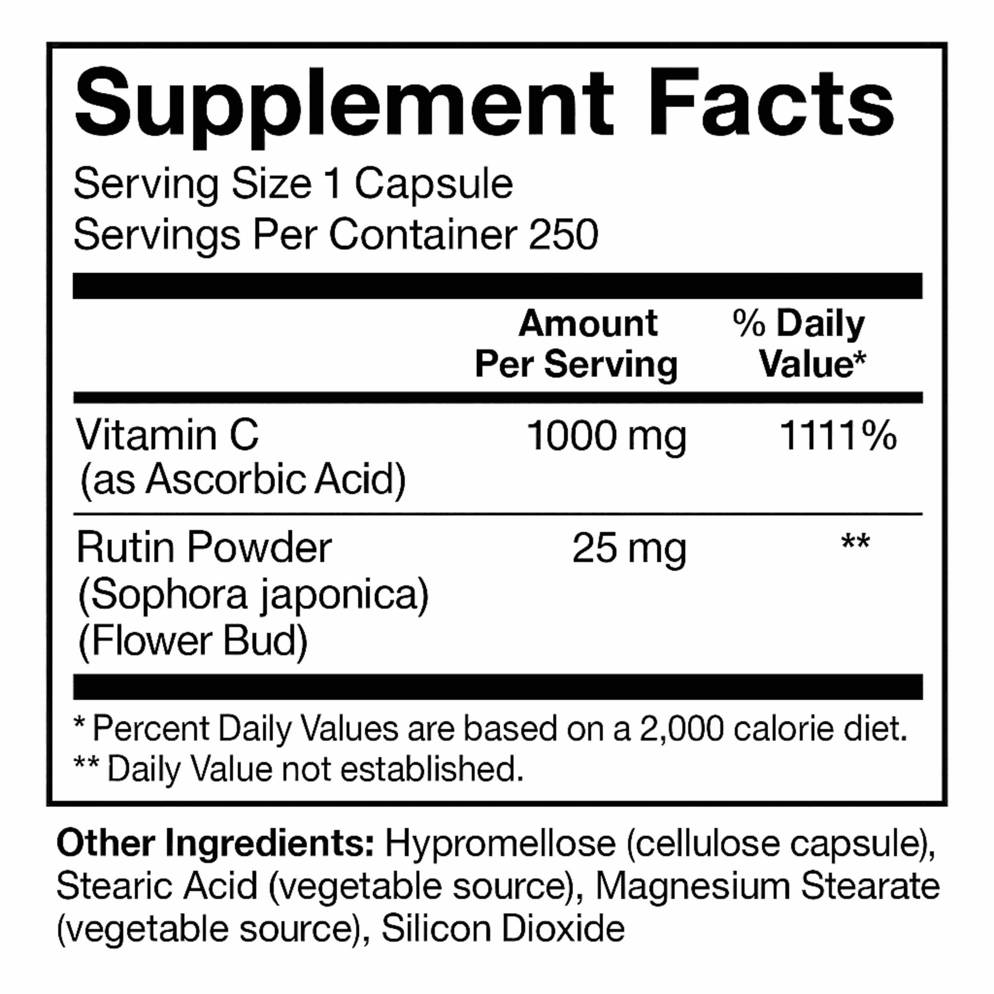 C-1000 With Bioflavanoids