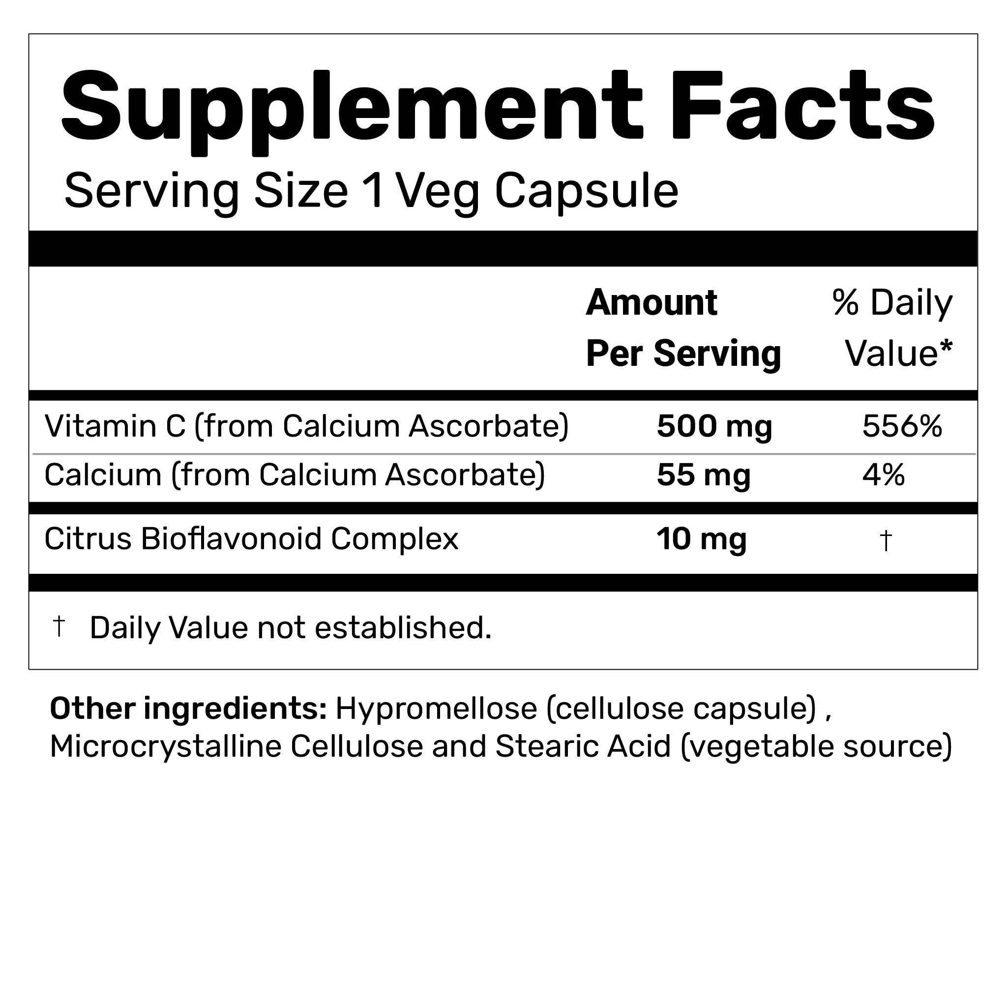 C-500 Vitamins C (Buffered)