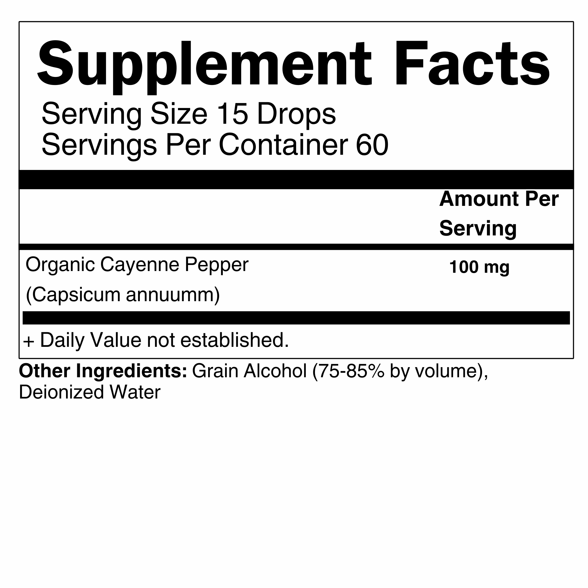 Cayenne Liquid