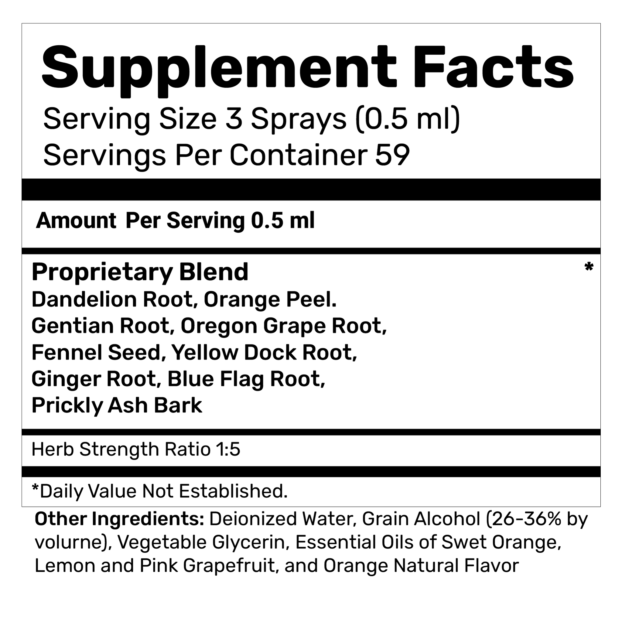 Digestive Bitters