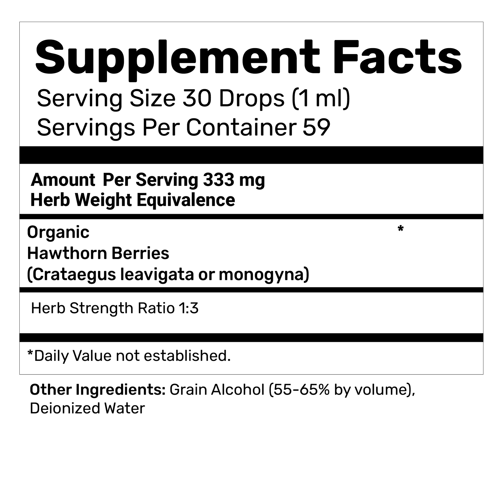 Hawthorn Liquid