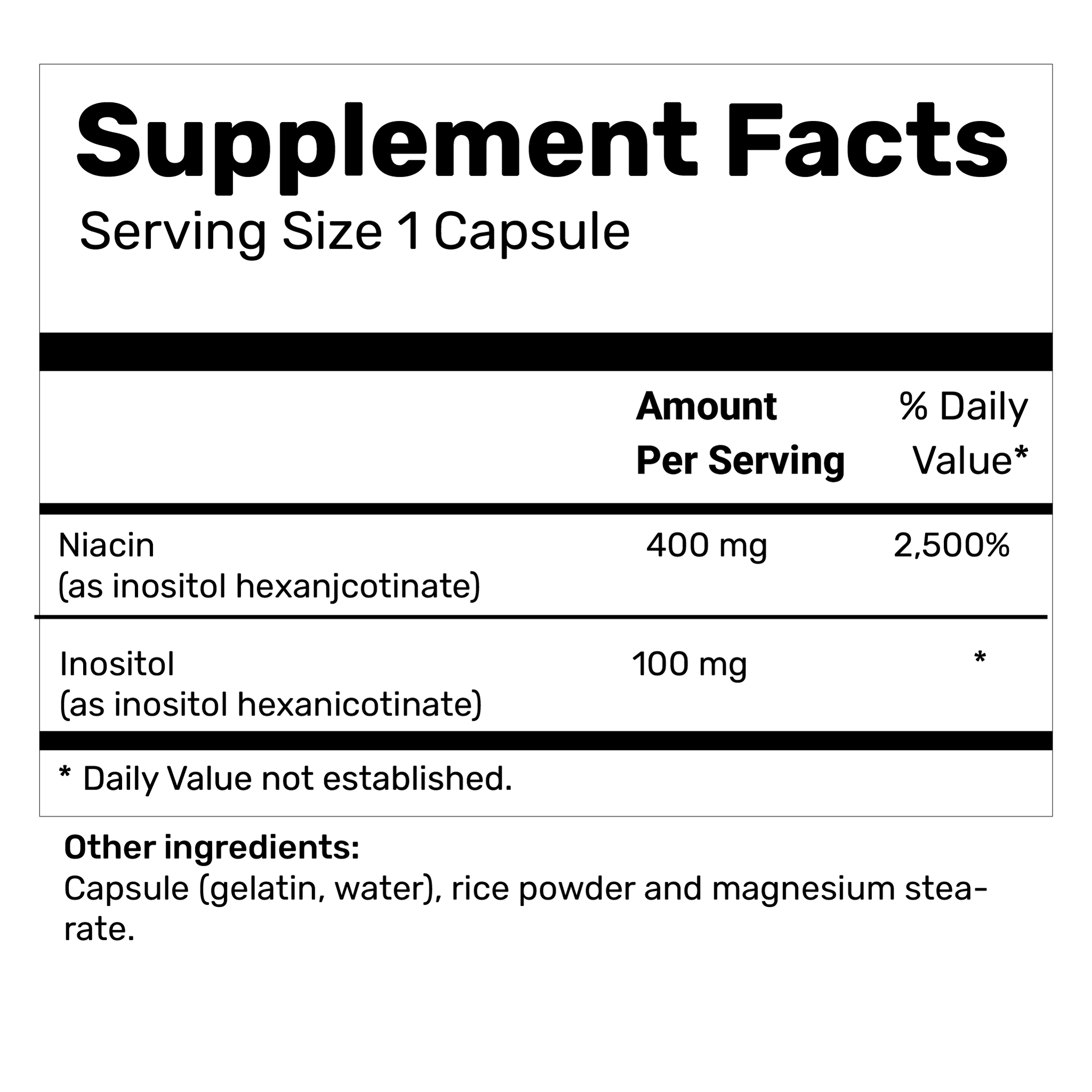No-Flush Niacin
