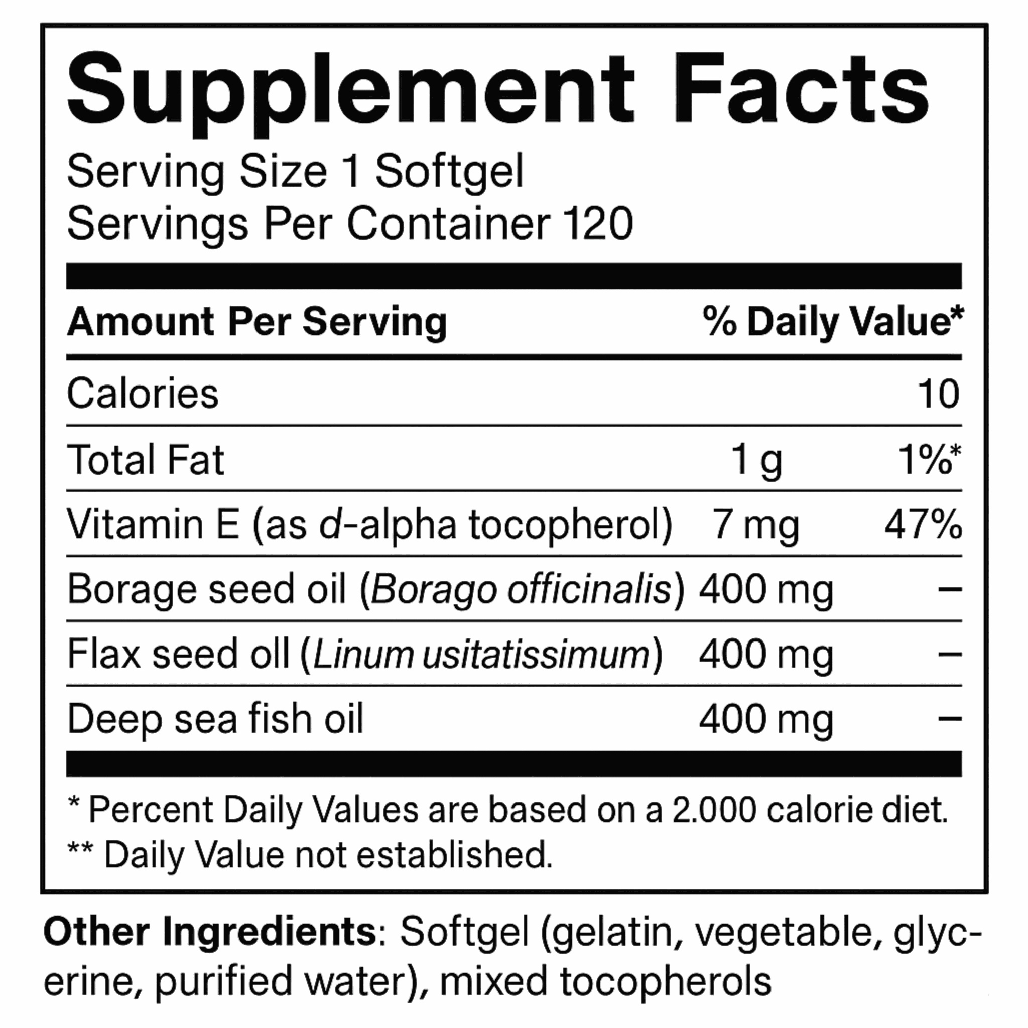 Omega 3, 6, 9 Complete EFA