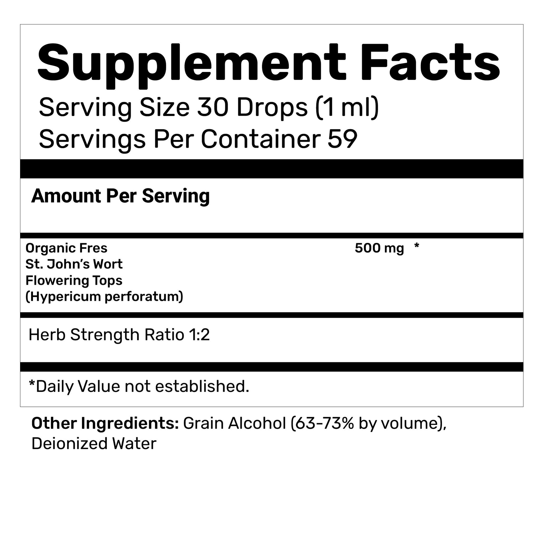 St. John's Wort Liquid