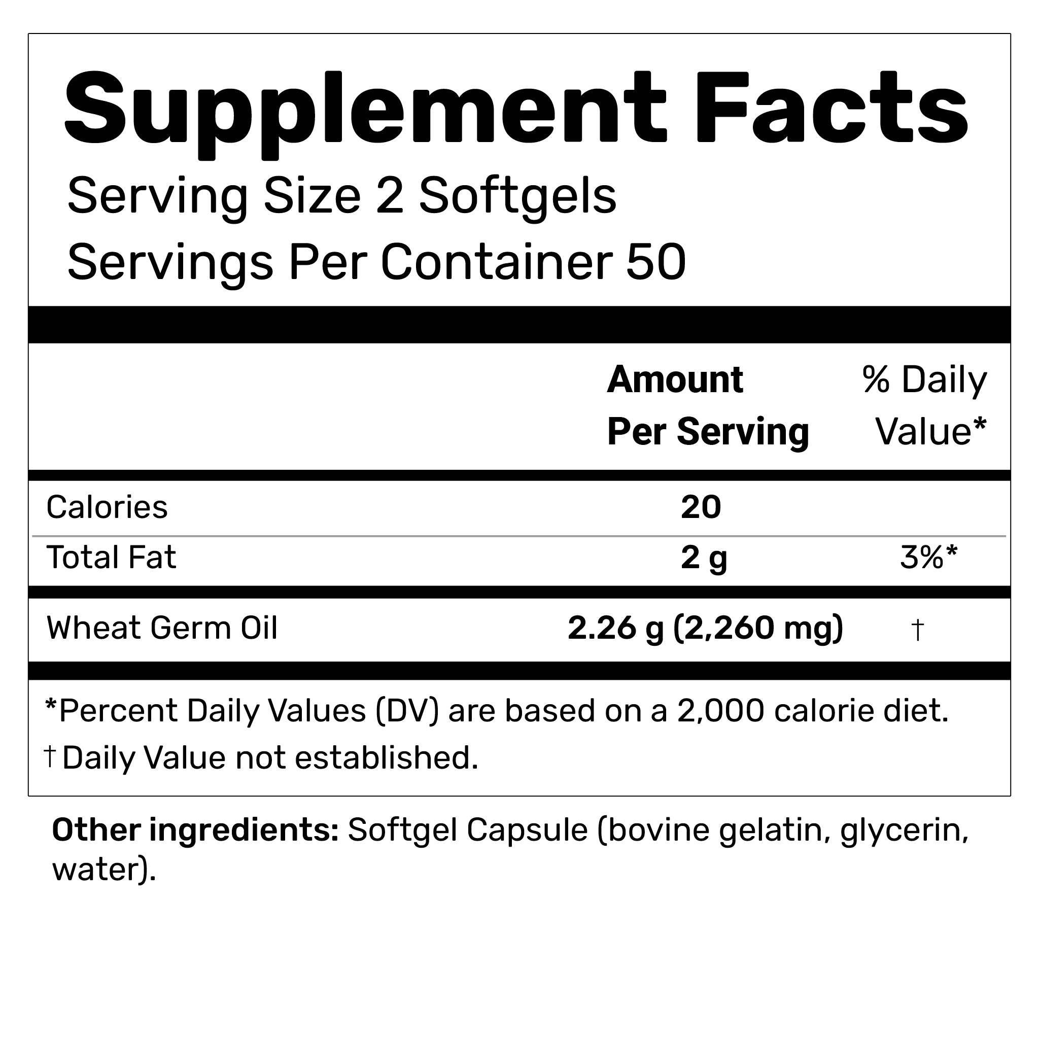 Wheat Germ Oil